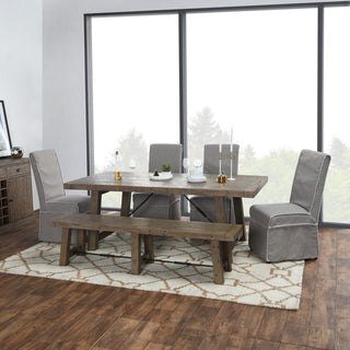 Tuscany Reclaimed Pine 82' Extension Dining Table by Kosas Home