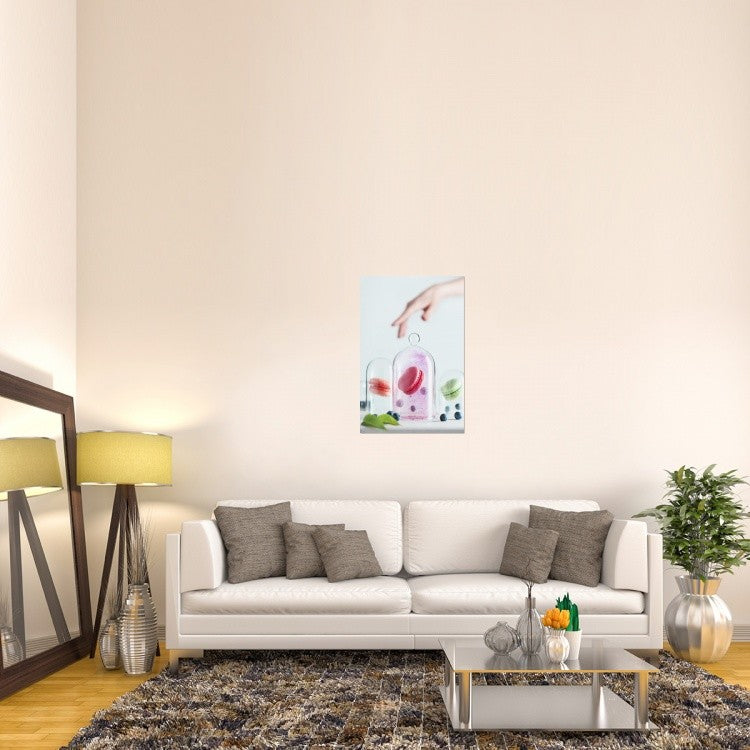 "Precious Macarons" Stretched Canvas Giclee by Dina Belenko, 24x36"