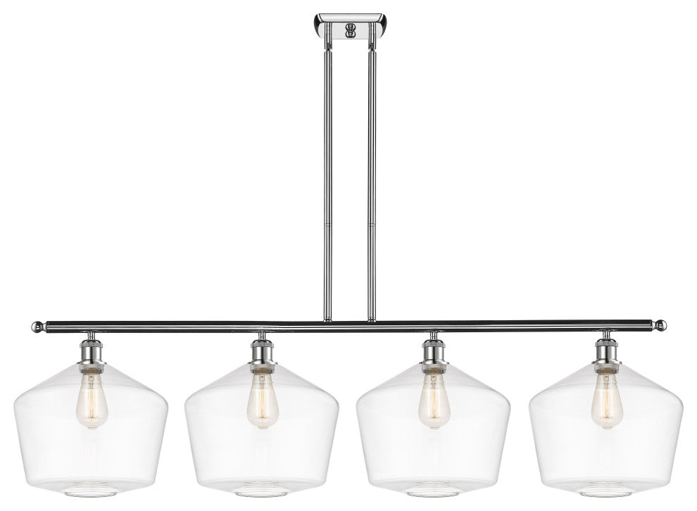 Innovations 516-4I-PC-G652-12 4-Light Island Light, Polished Chrome
