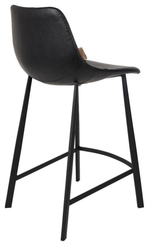 Black Counter Stool (2) | Dutchbone Franky