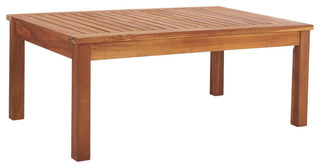 Safavieh Loanna 6Pc Outdoor Living Set, Natural / Light Grey