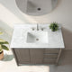 Vanity Art Bathroom Vanity With Sink, Driftwood Gray, 42" Single