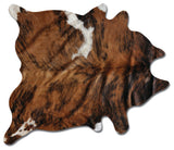 KOBE COWHIDE RUG Aprox  5' x 7' CLASSIC BRINDLE