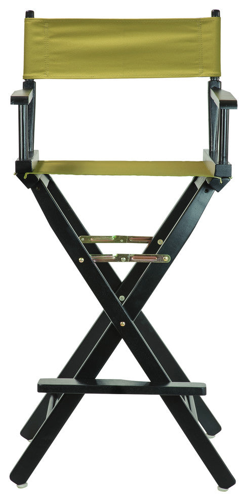 030" Director's Chair Black Frame-Olive Canvas