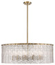 Zlite 1943P32-MGLD 12-Light Pendant, Clear