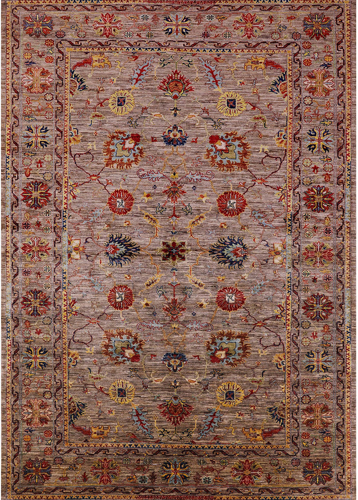 Ahgly Company Indoor Rectangle Mid-Century Modern Area Rugs, 2' x 4'