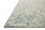 Loloi Cecelia Ocean / Ivory 2'-6" x 7'-6" Area Rug