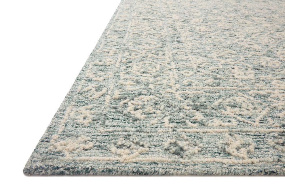 Loloi Cecelia Ocean / Ivory 2'-6" x 7'-6" Area Rug