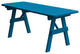 Pine Traditional Table, Carribean Blue, 6 Foot