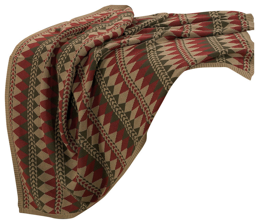 Wilderness Ridge Knitted Throw