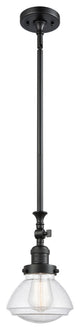 Olean 1-Light Mini Pendant, Matte Black, Seedy
