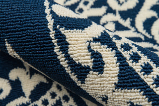Baja Rug, Navy, 6'7"x9'6"