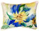 Betsy's SunFlower Extra Large Zippered Pillow 20x24