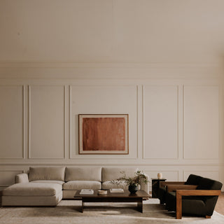 Rue Slipper Chair Flecked Grey