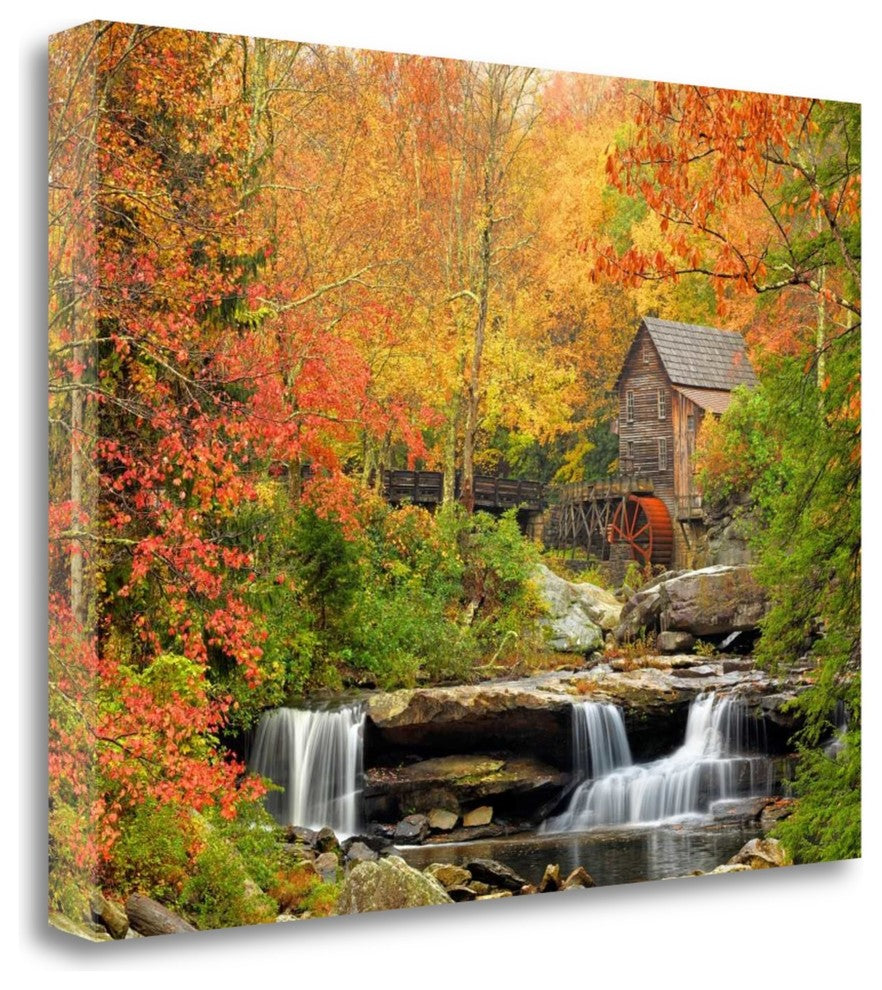 "Autumn Splendor" By Elizabeth Carmel, Giclee Print on Gallery Wrap Canvas