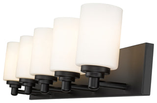 Z-Lite 485-5V Soledad 5 Light 39"W Vanity Light - Chrome