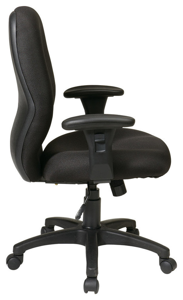 Icon Black Synchro Chair