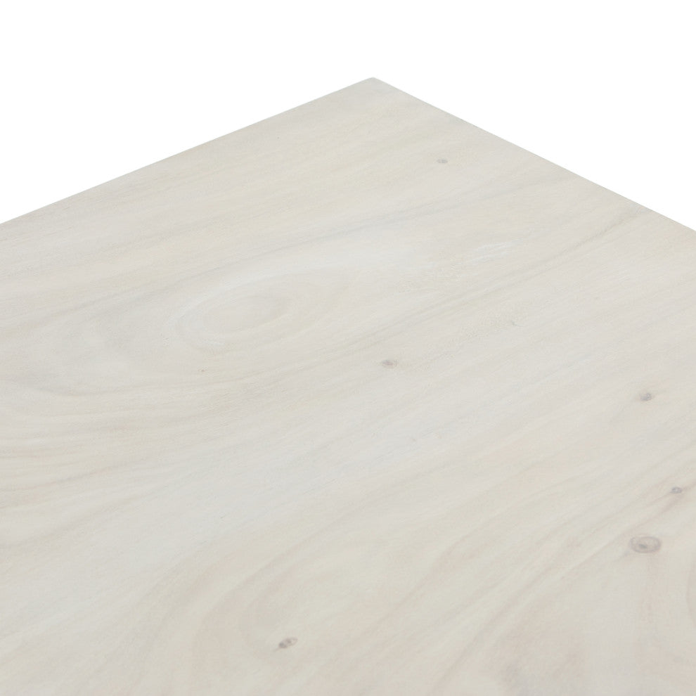 Fausto Coffee Table-Bleached Guanacaste