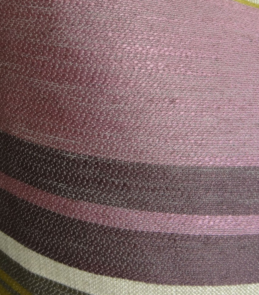 Acai Crush Berry Olive and Cream Handmade Luxury Pillow, 20"x36" King