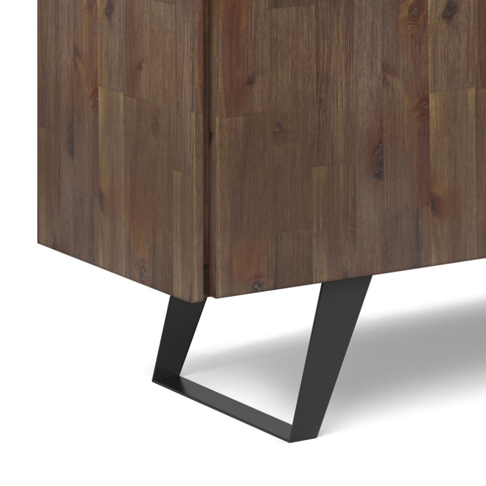 Lowry Sideboard Buffet, Rustic Natural Aged Brown