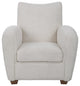 Uttermost Teddy White Shearling Accent Chair 23682