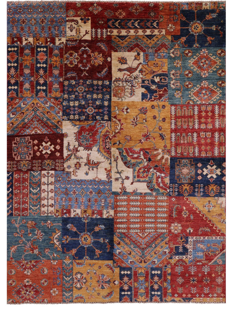 Super Kazak Hand-Knotted Rug 5' 9" X 8' 0" Q11122