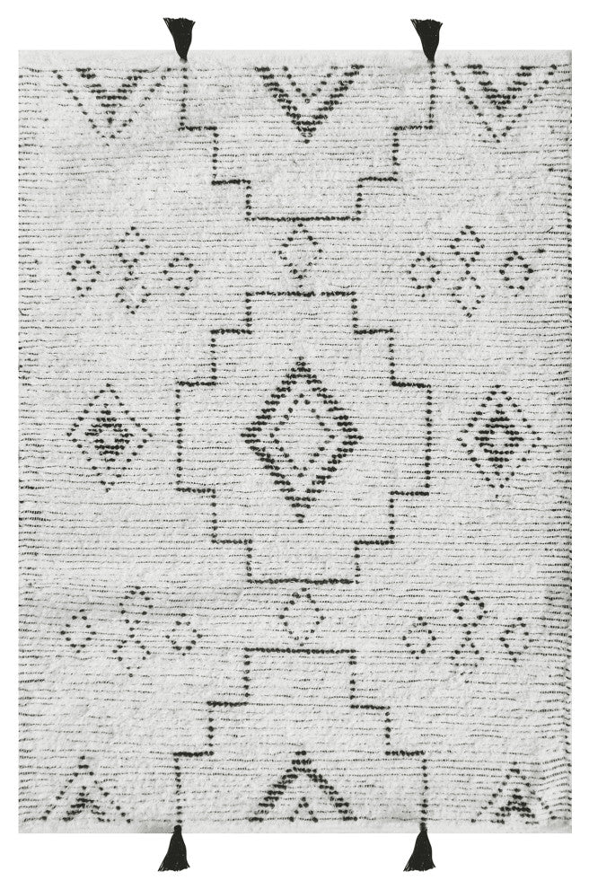 UT-71158-6 Uttermost Raton Tribal Ivory 6 X 9 Rug