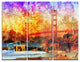 "San Francisco Bridge" Metal Wall Art, 3 Panels, 36"x28"