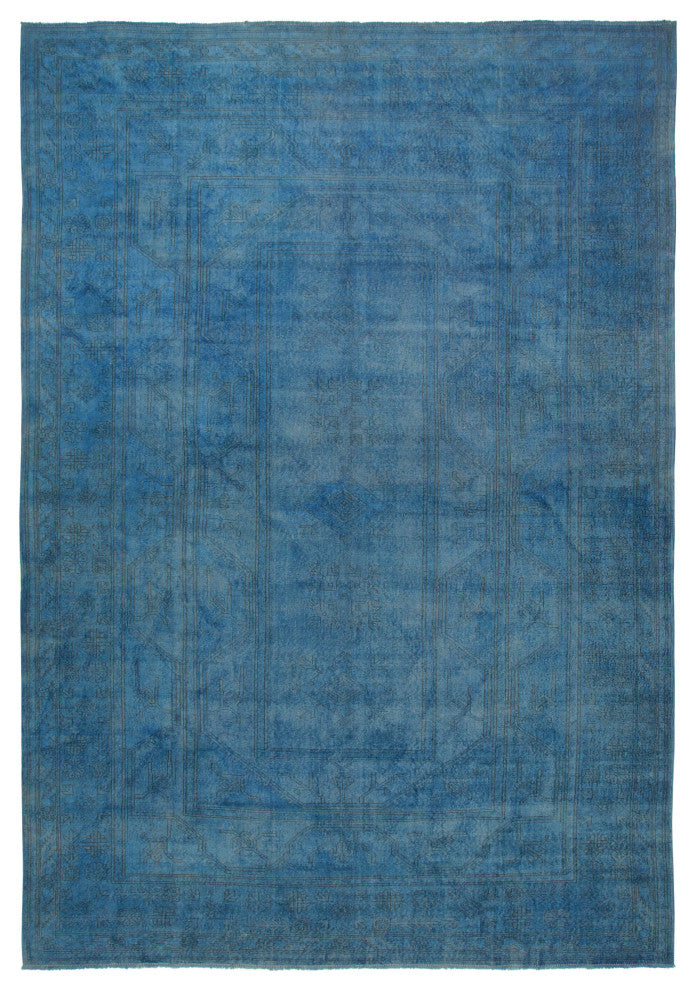 Rug N Carpet - Hand-Knotted Oriental 10' 3" x 14' 10" Soft Oushak Area Rug
