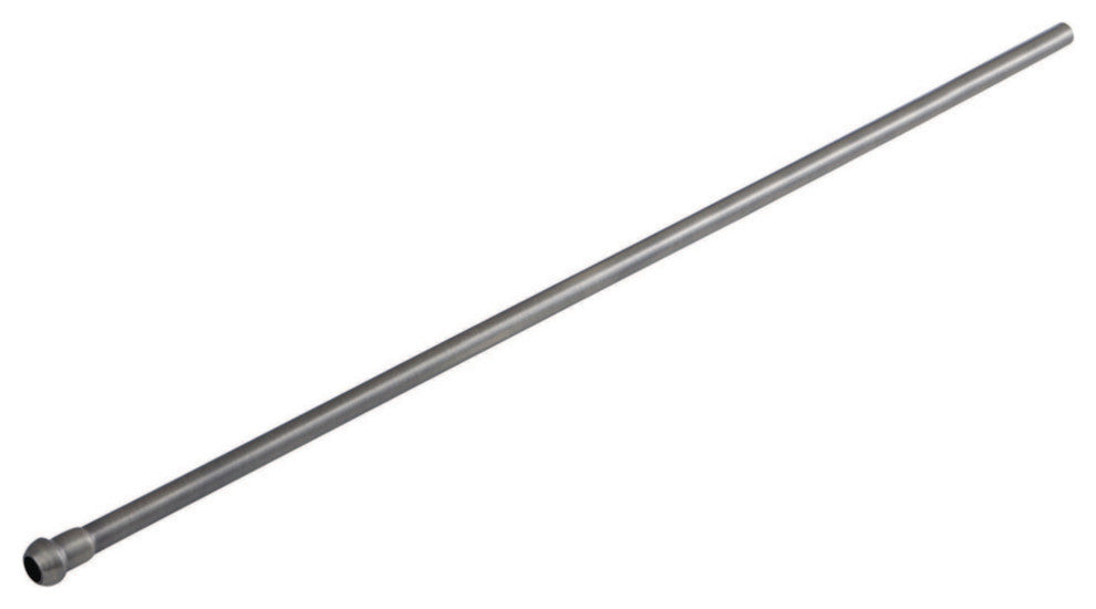 Showerscape 30" Diameter Bullnose Bathroom Supply Line, Antique Brass