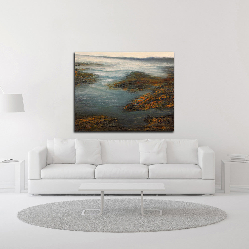 Rocky Cove by Michael Mote, Print on Canvas, 40"x32"