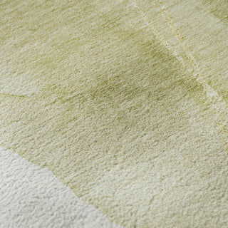 Premium Machine Washable Mayfield AMF544 Green 5' x 7'6" Rug