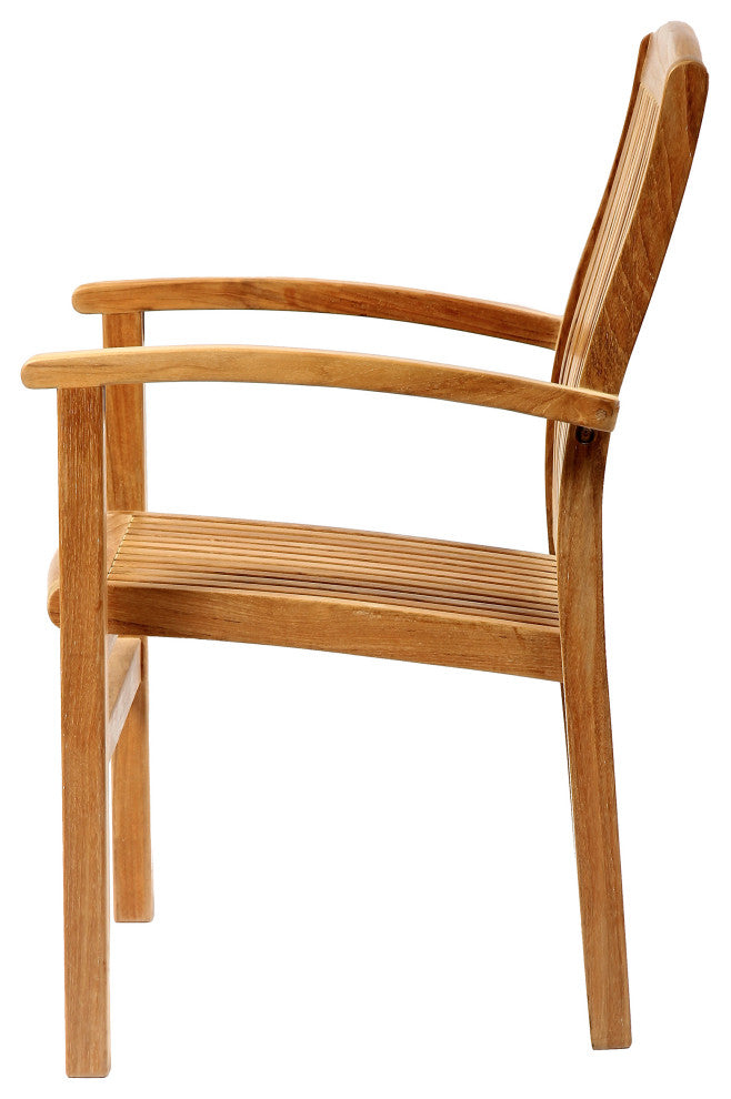 Teak Stacking Chair Colorado