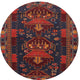 Ahgly Company Indoor Round Traditional Area Rugs, 4' Round