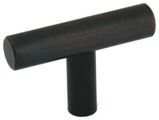 Cosmas 305ORB Oil Rubbed Bronze Euro Style T Bar Cabinet Knob [5-PACK]