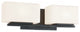 Matteo Lighting S10802MB Wall Sconce, Matte Black Finish