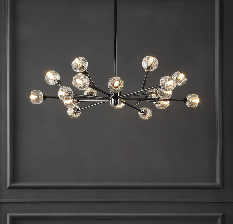 Safavieh Couture Breyer Crstal Chandelier Black
