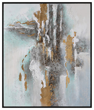 Uttermost Mountain Mist Hand Painted Canvas