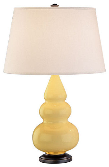 Robert Abbey RA-267X 1-Light Accent Lamp, Small Triple Gourd