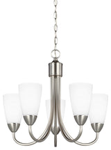 Seville 5-Light Chandelier, Brushed Nickel