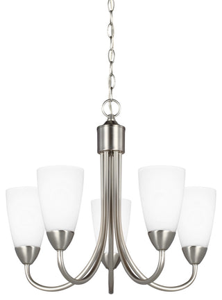 Seville 5-Light Chandelier, Brushed Nickel