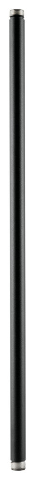Textured Black Accessory Stem 1/2NPSM 24 in