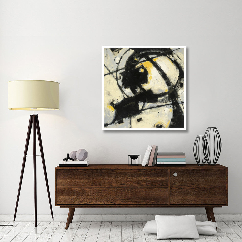 "Expression Abstract III" Digital Paper Print by Shirley Novak, 42"x42"