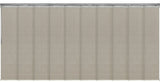 Estelle 10-Panel Track Extendable Vertical Blinds 120-218"W