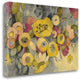 "Yellow Floral Duo III" By Silvia Vassileva, Giclee Print on Gallery Wrap Canvas