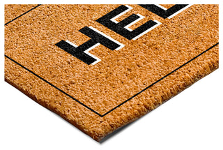 Calloway Mills Hello With Border Doormat, 24" X 36" X 0.60"