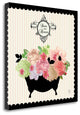 "Bain Du Jardin III" By Studio Mousseau, Giclee Print on Gallery Wrap Canvas
