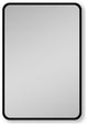 Rectangular Framed Surface/Recessed Mount Mirrored Medicine Cabinet with Shelves