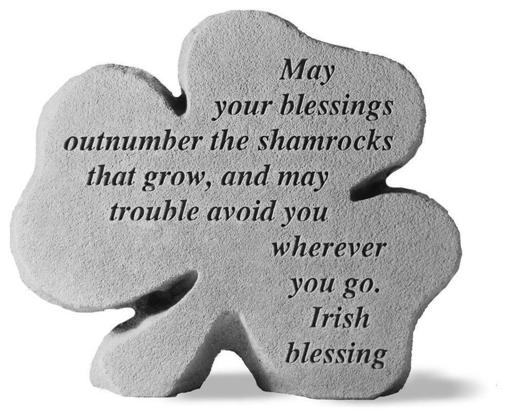 Garden Accent Stone, "May Your Blessing"