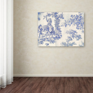 Color Bakery 'Toile Fabrics VI' Canvas Art, 47"x35"